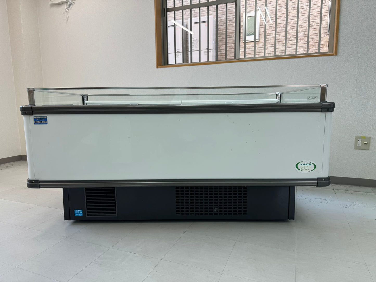 引き取り限定 平型 冷凍冷蔵切替ショーケース 243L フクシマガリレイ IMC-65PGFSAXR 中古品 100V アイランド オープンショーケース 内蔵型ケース イベントケース 業務用冷蔵庫 冷凍庫 横型